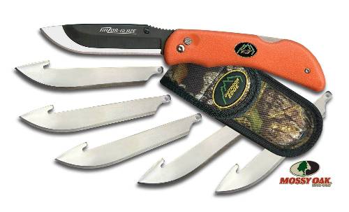 OUTDOOR EDGE RAZOR-BLAZE, ORANGE W/6 REPL. BLADES