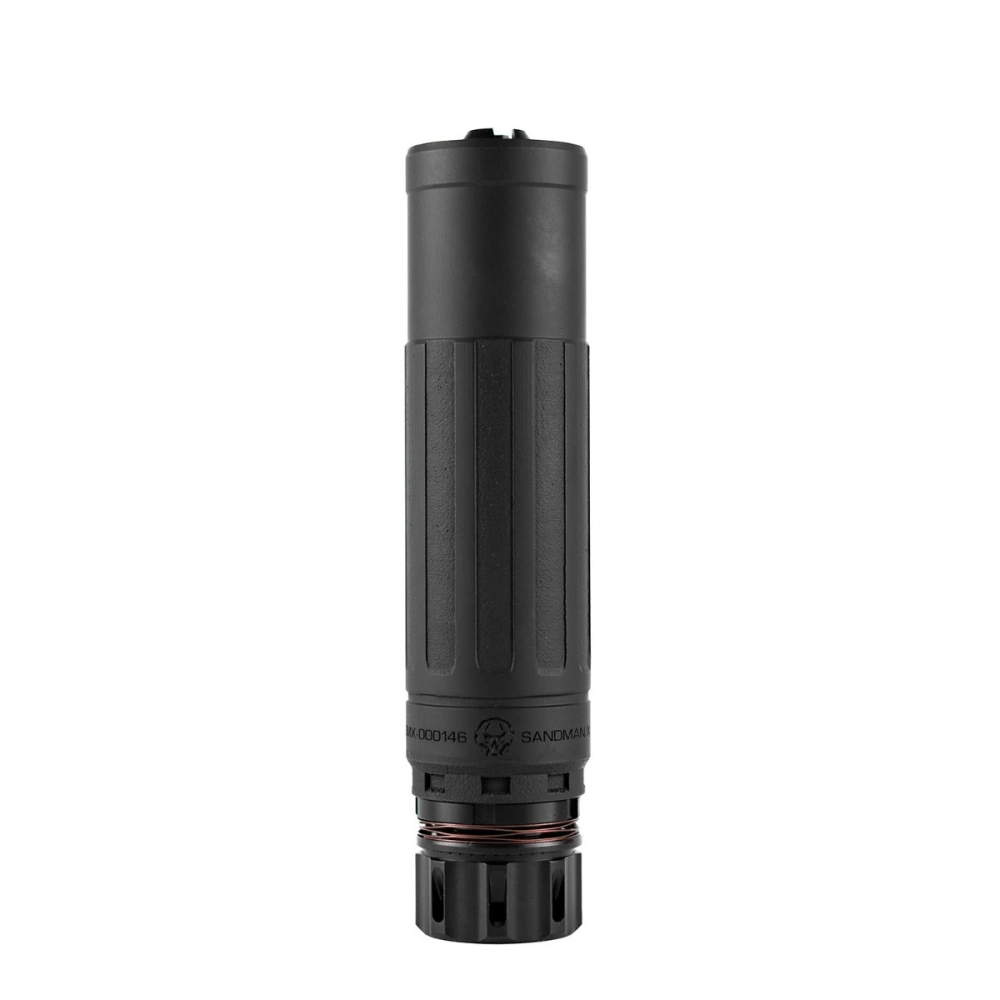 DEAD AIR SANDMAN X W/KEYMO 5/8-24, 3 PRONG FLASH HIDER, BLACK DEAD AIR SANDMAN X W/KEYMO 5/8-24, 3 PRONG FLASH HIDER, BLACK